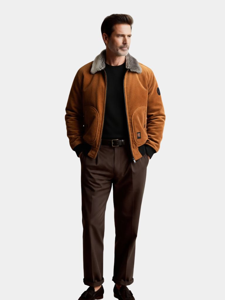 Thermal Windbreaker Corduroy Jacket - Vailor & Veil