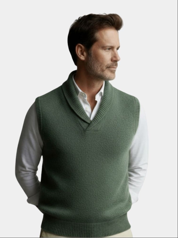 British Knit Vest Waistcoat - Vailor & Veil