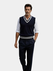 Old Money Essential Knit Vest - Vailor & Veil