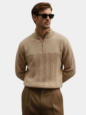 Essential Henley Quarter Zip Pullover - Vailor & Veil