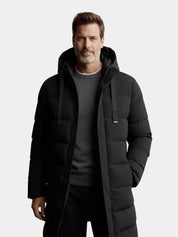 Minimalist Long Puffer Jacket - Vailor & Veil
