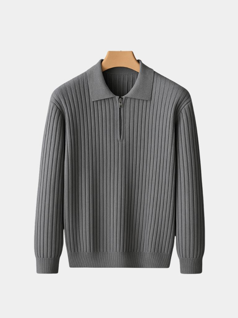 Alpine Riviera Knit Polo - Vailor & Veil