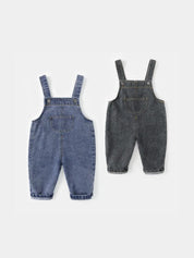 Maison Enfant Classic Denim Overalls - Vailor & Veil Kids