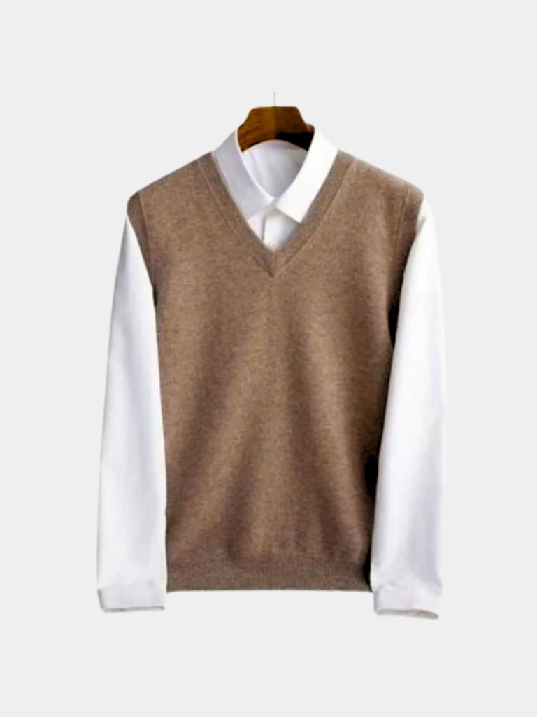 100% Merino Wool Sweater Vest - Vailor & Veil