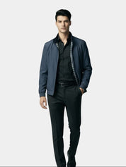 Casual Solid Bomber Jacket - Vailor & Veil