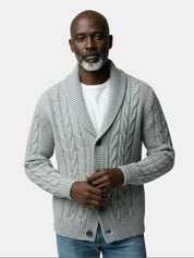 Men's Elegant Knit Cardigan - Vailor & Veil