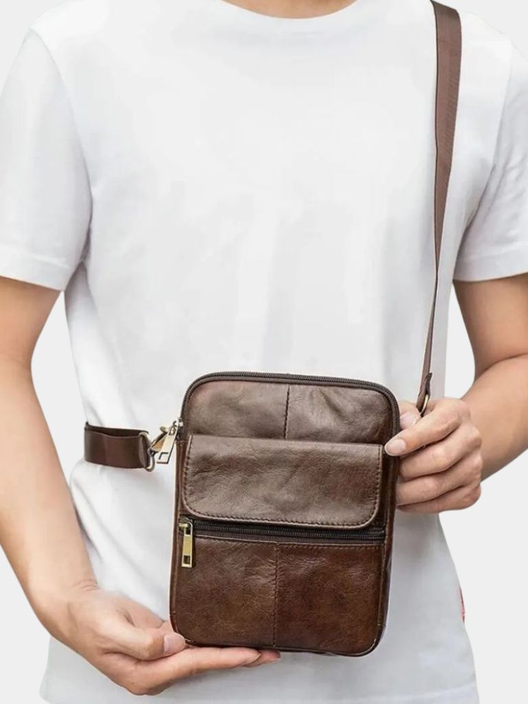 Essential Leather Shoulder Bag - Vailor & Veil