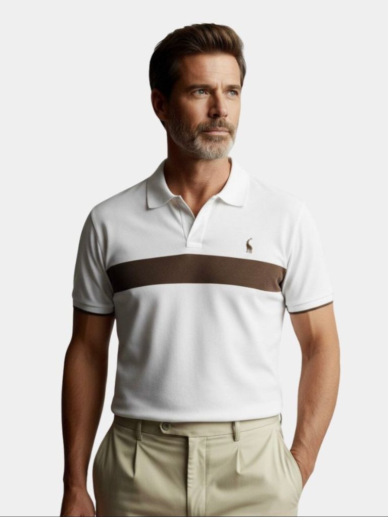 Savanna Stripe Polo – Vailor & Veil