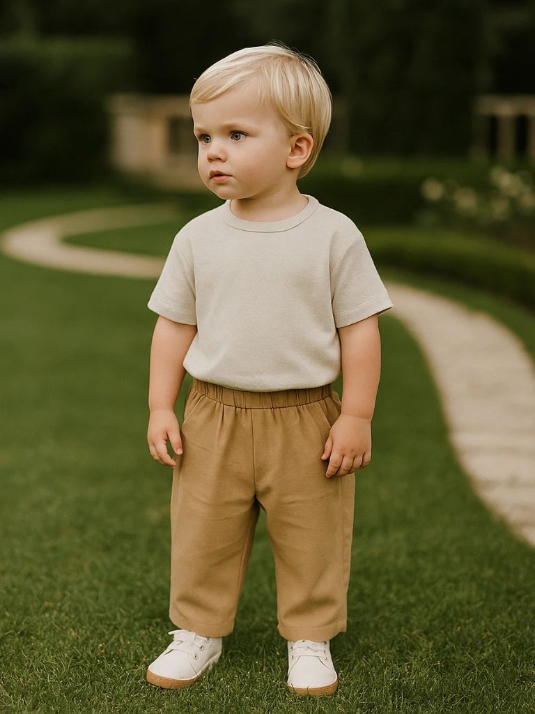 Petit Baron Tailored Trousers - Vailor & Veil Kids
