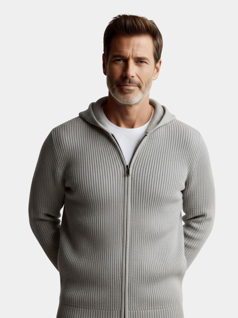 Belmont Heritage Knit Hoodie - Vailor & Veil