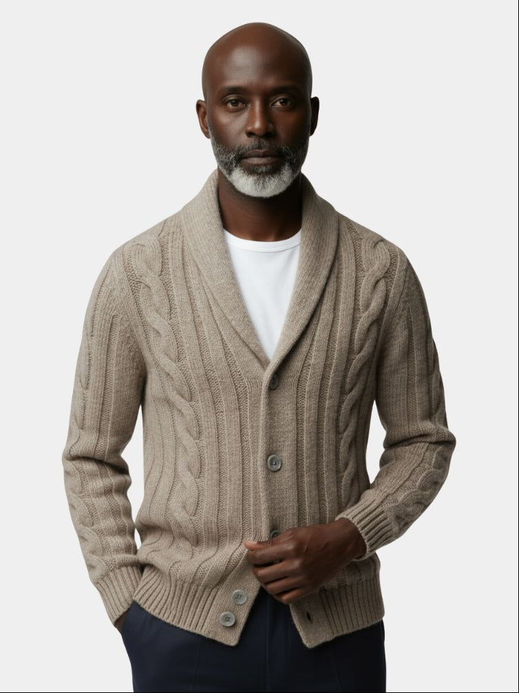 Men's Knitted Cardigan - Vailor & Veil