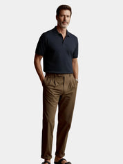 Old Money Cotton Polo Shirt - Vailor & Veil