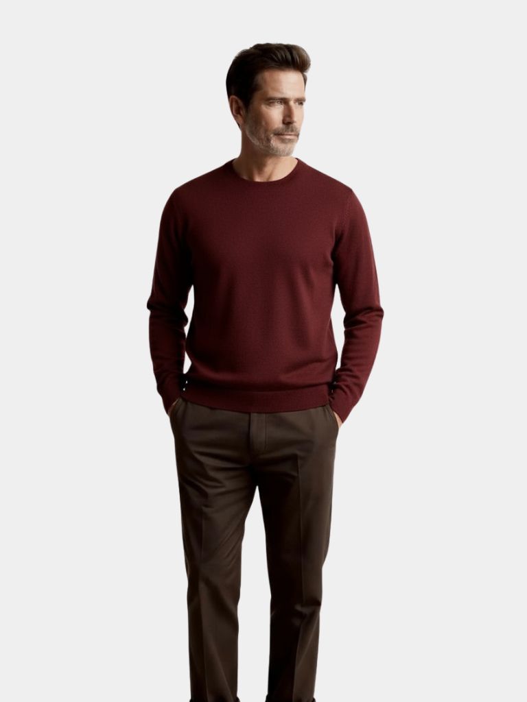 Crew Neck Knitwear Pullover Sweater - Vailor & Veil