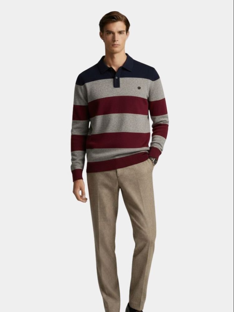 Knit Color Half Zip Knitwear - Vailor & Veil