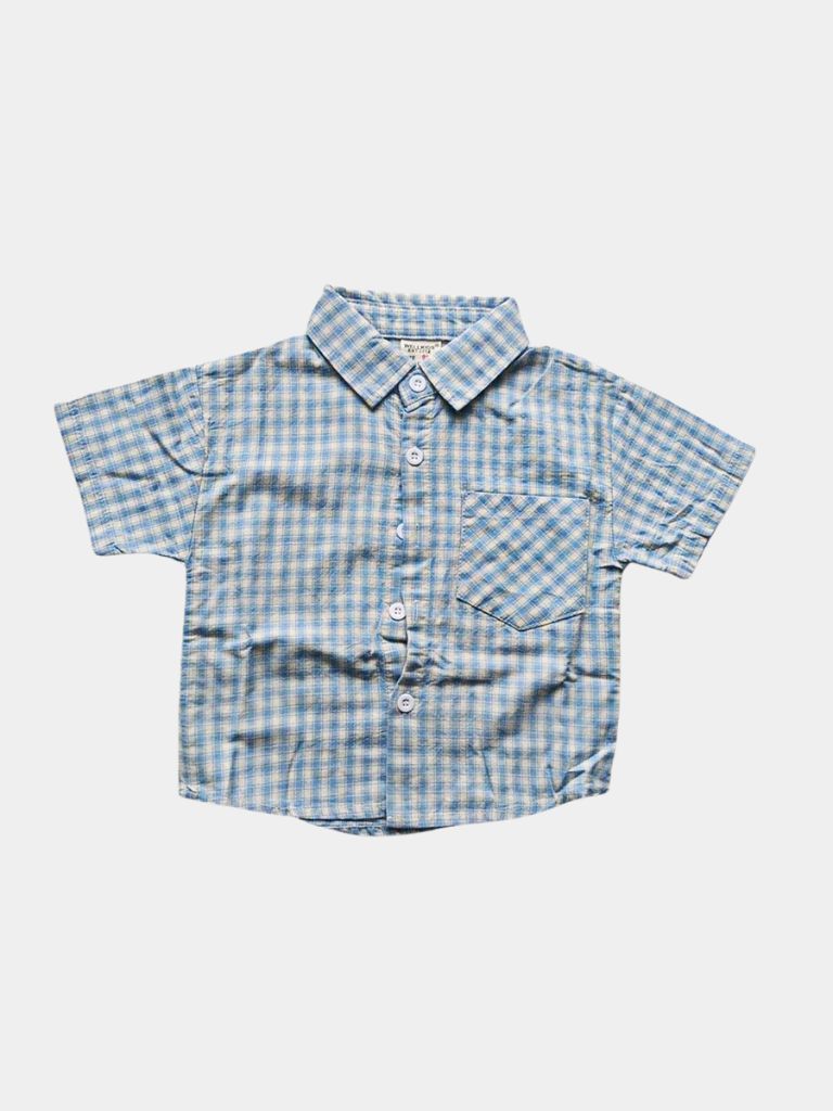 Petit Marquis Summer Check Set - Vailor & Veil Kids