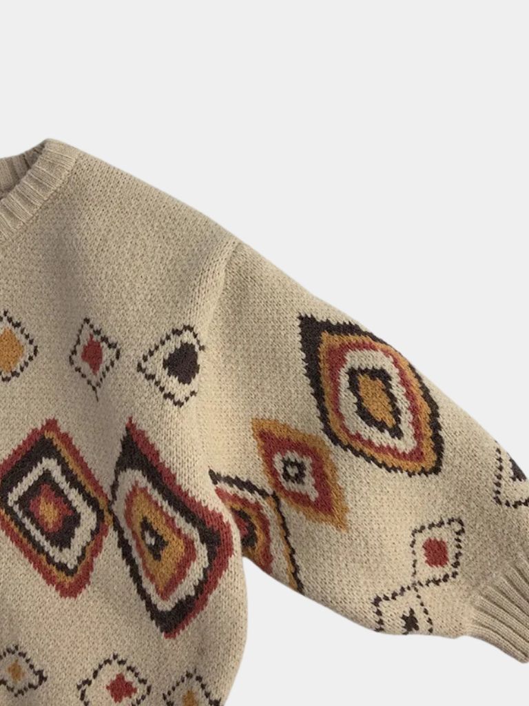 Petit Marquis Retro Knit Sweater - Vailor & Veil Kids