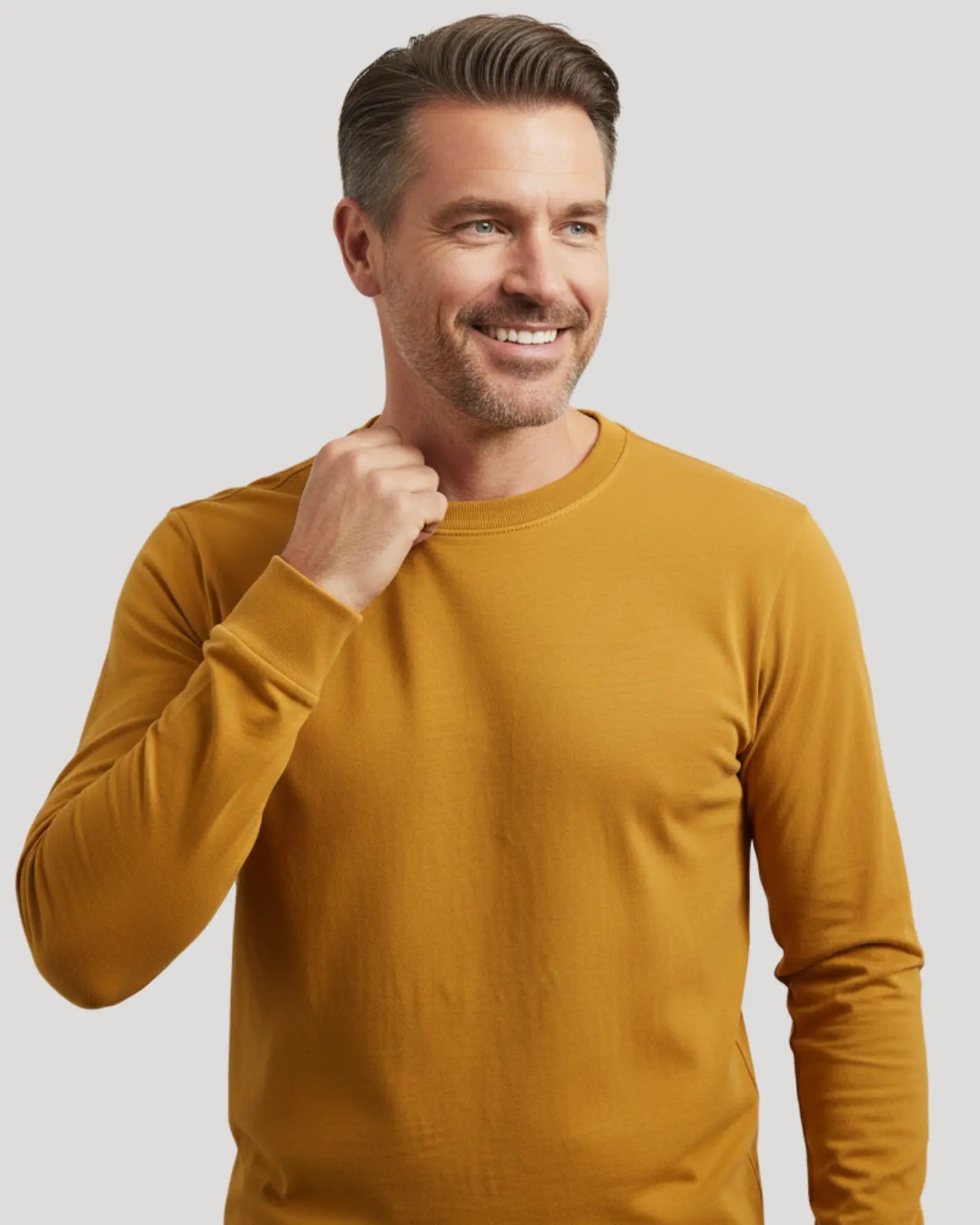 Nico Cotton Long Sleeve Crew Neck