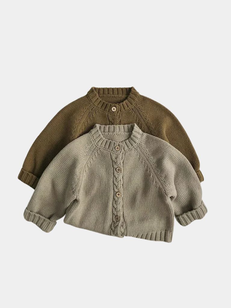 Valmont Classic Knit Cardigan - Vailor & Veil Kids