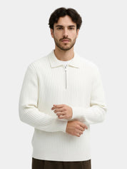 Alpine Riviera Knit Polo - Vailor & Veil
