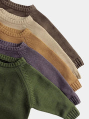 Valmont Toddlers Cotton Sweater - Vailor & Veil Kids