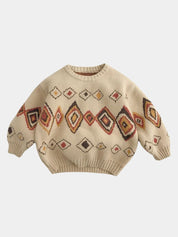 Petit Marquis Retro Knit Sweater - Vailor & Veil Kids