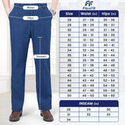 FlexFit - Flexible Waist Straight Fit Comfort Denim