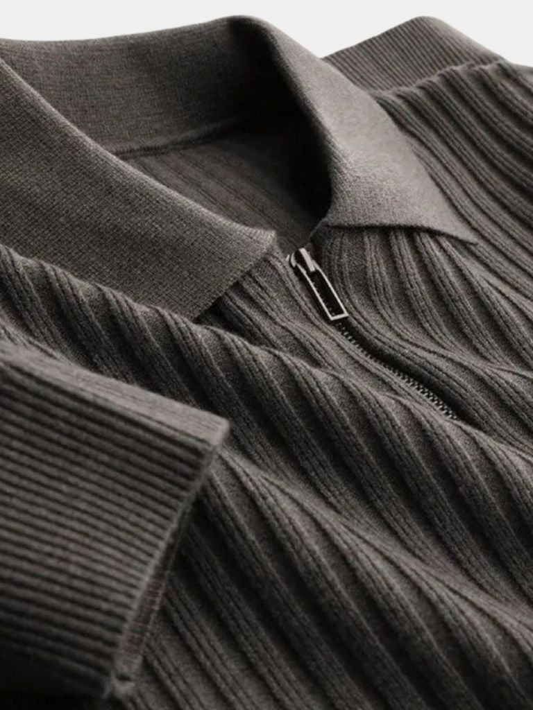 Alpine Riviera Knit Polo - Vailor & Veil