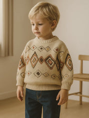 Petit Marquis Retro Knit Sweater - Vailor & Veil Kids