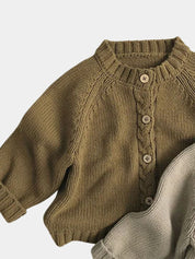 Valmont Classic Knit Cardigan - Vailor & Veil Kids