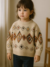 Petit Marquis Retro Knit Sweater - Vailor & Veil Kids