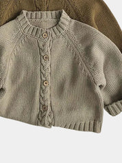 Valmont Classic Knit Cardigan - Vailor & Veil Kids