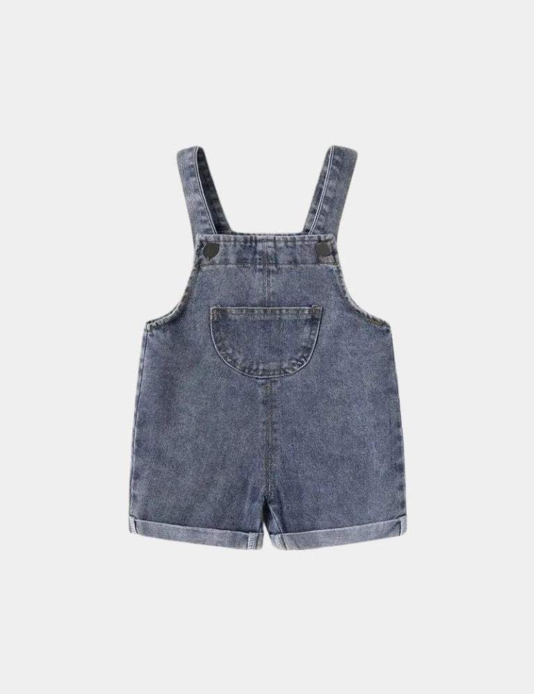 Maison Enfant Classic Denim Overalls - Vailor & Veil Kids