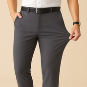 Stretchy Fit Pleated Suit Pants - Vailor & Veil