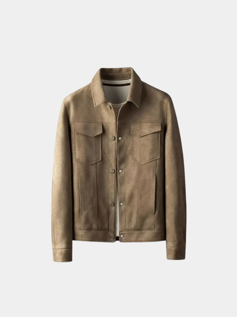 Laurent Leather Aviator Jacket - Vailor & Veil