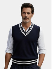 Old Money Essential Knit Vest - Vailor & Veil