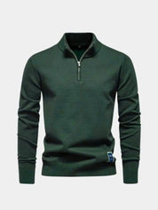 Essential Quarter-Zip Jumper Sweater - Vailor & Veil