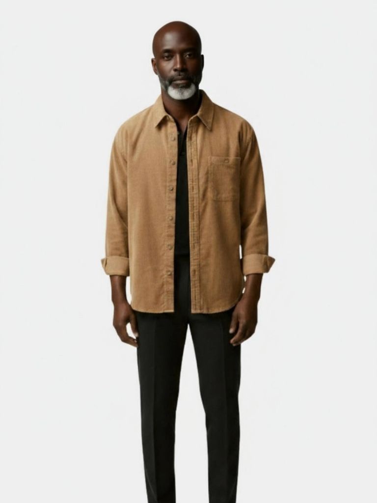Casual Corduroy Shirt - Vailor & Veil