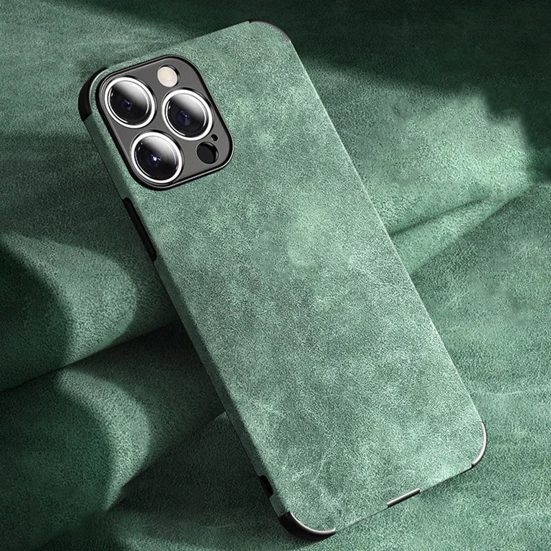 Genuine Italian Alcantara iPhone Case