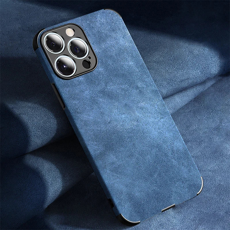 Genuine Italian Alcantara iPhone Case