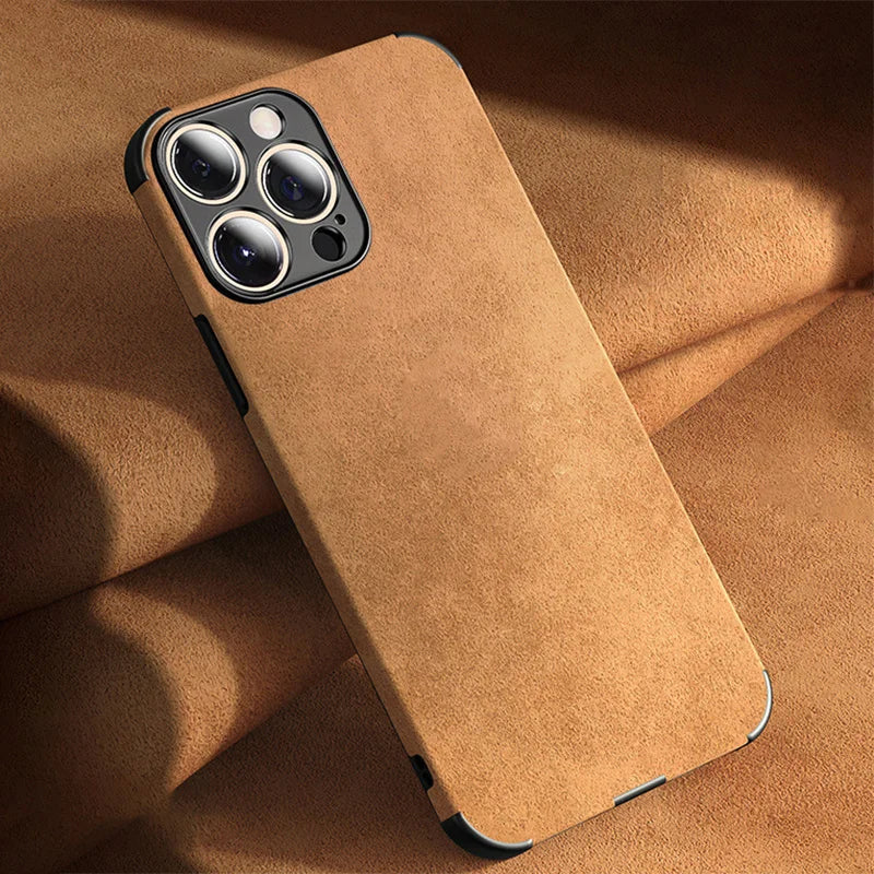 Genuine Italian Alcantara iPhone Case