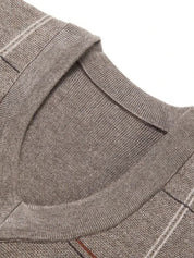 Academic Checkered Kinit Vest - Vailor & Veil