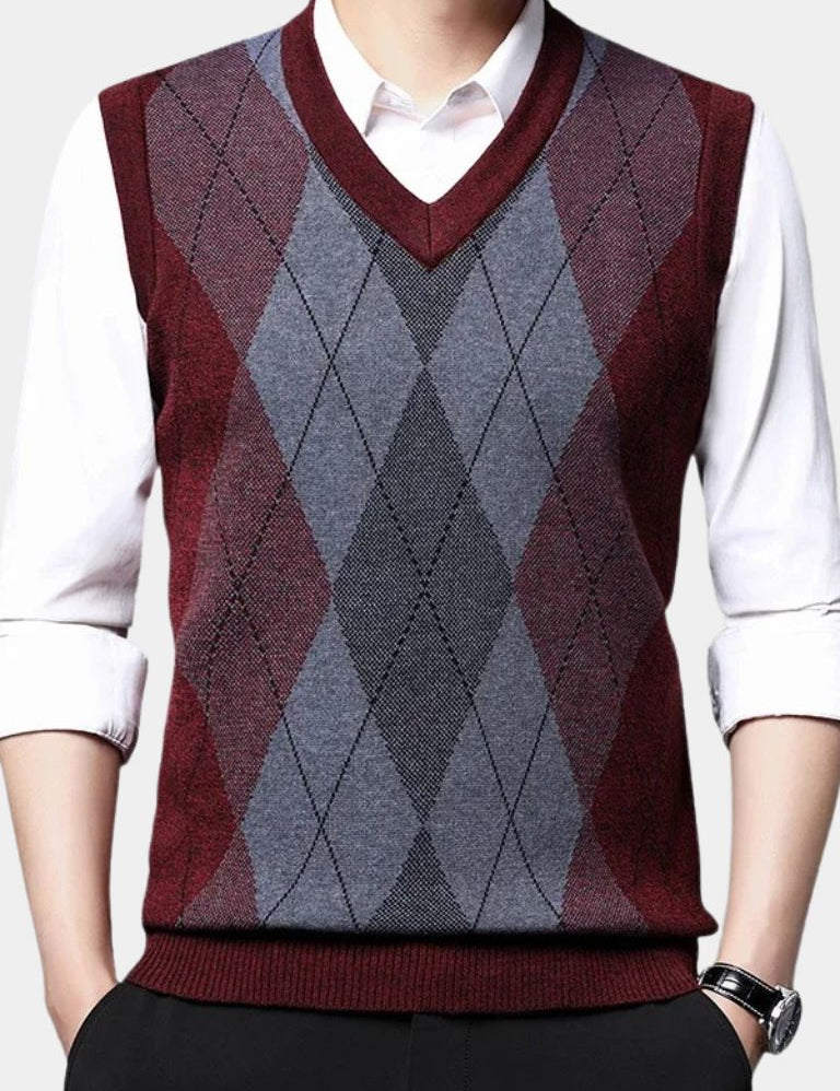 Academic Essential Knit Vest - Vailor & Veil