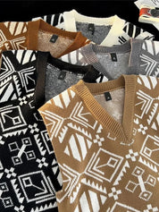 Academic Retro Knit Vest - Vailor & Veil