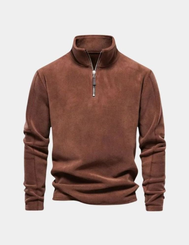 Alpine Quarter-Zip Sweater - Vailor & Veil