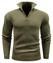 Premium Men's Turtleneck Quarter-Zip (5 Designs)