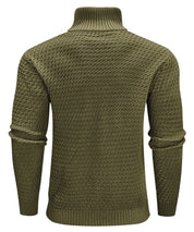 Premium Men's Turtleneck Quarter-Zip (5 Designs)