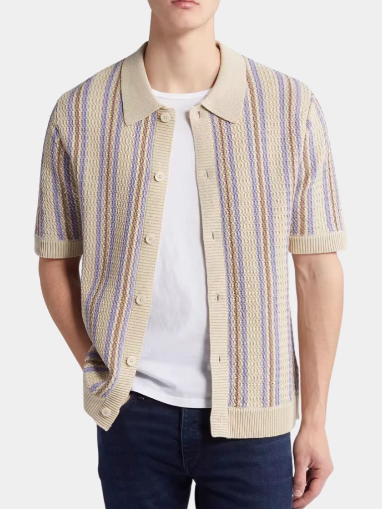 Atlantic Frame Knit Polo - Vailor & Veil