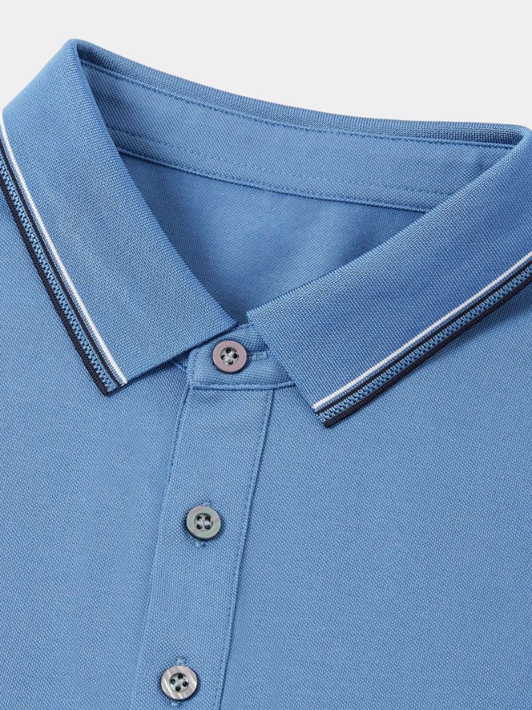 Azure Classic Polo – Vailor & Veil