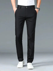 Bamboo Fiber Minimalist Straight Trousers - Vailor & Veil