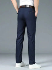 Bamboo Fiber Minimalist Straight Trousers - Vailor & Veil